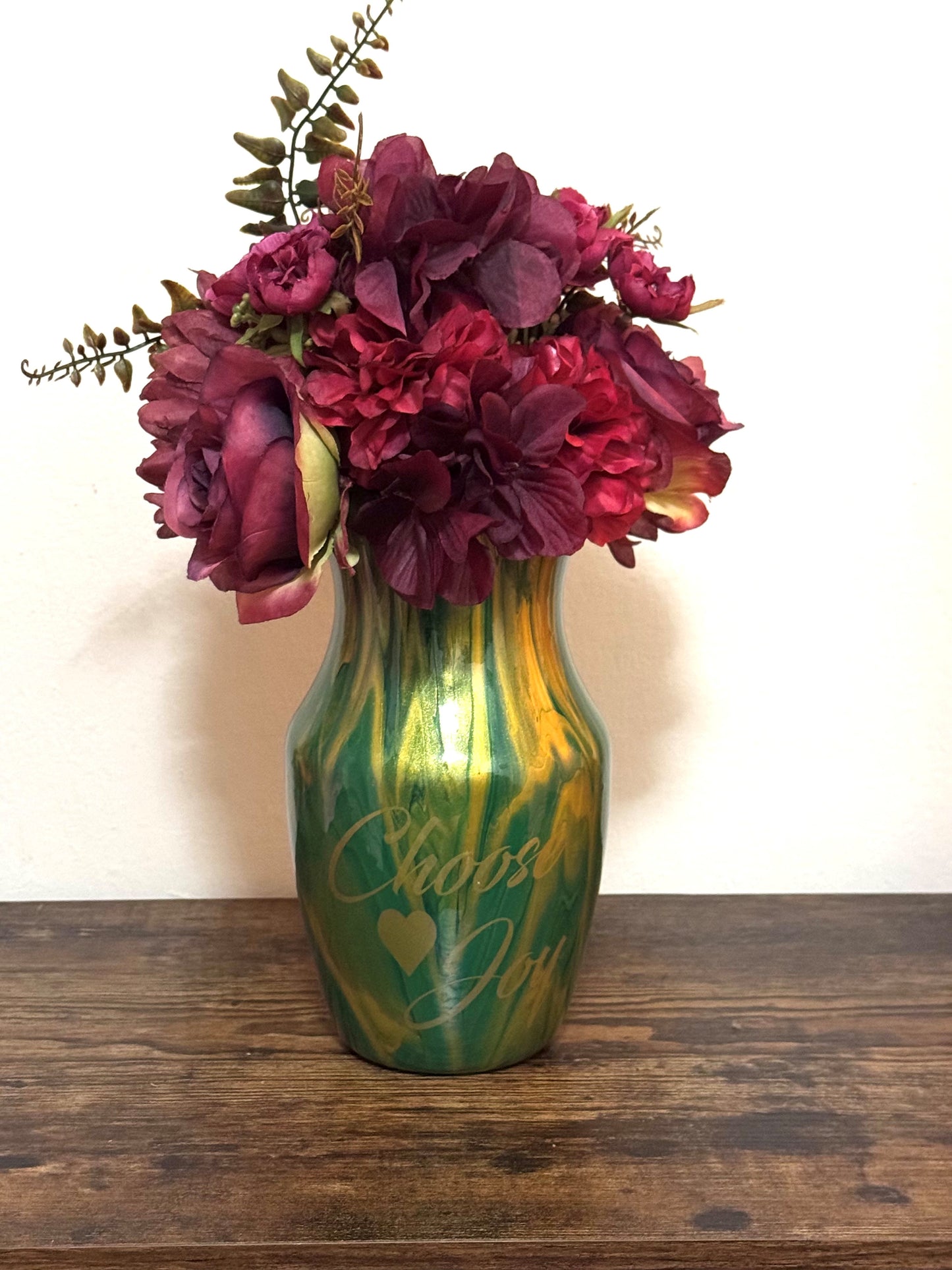 VASES, 9" WIDE MOUTH