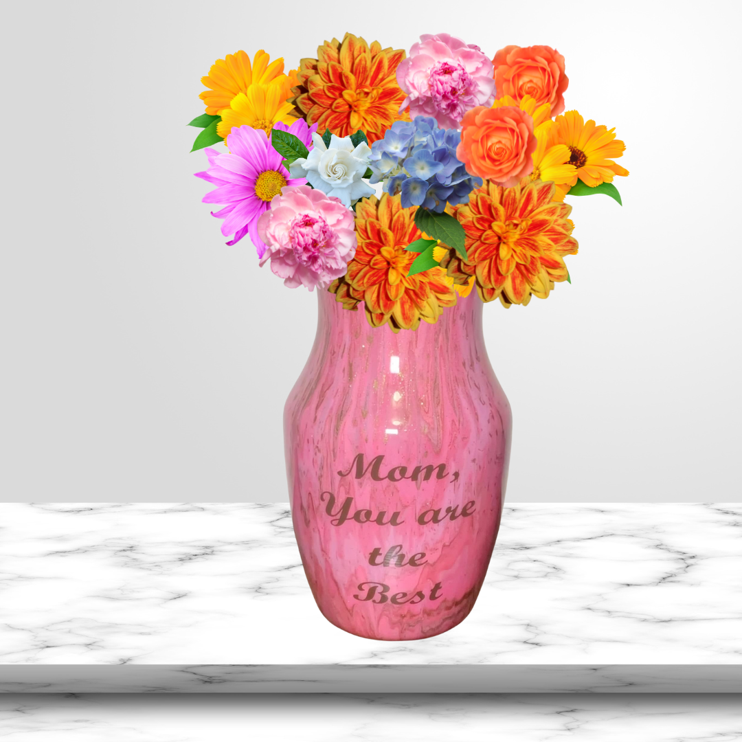 VASES, 9" WIDE MOUTH