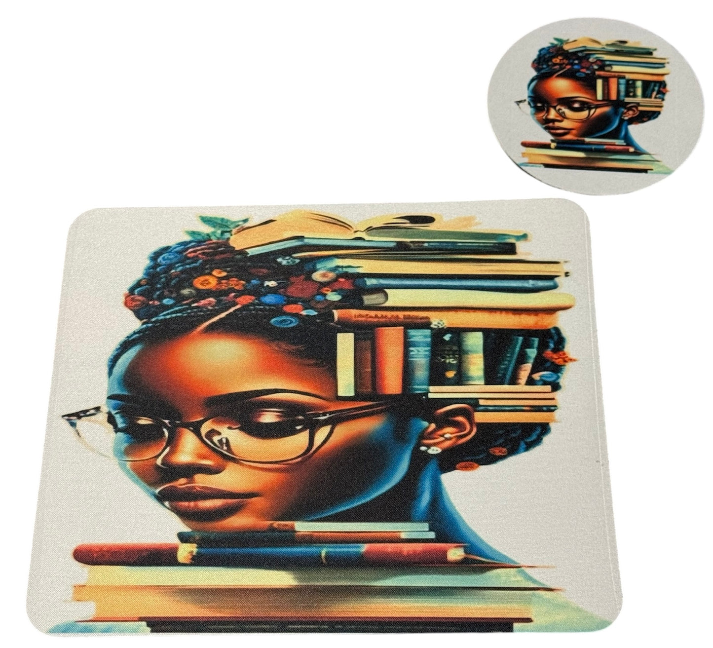 MOUSE PAD and COASTER SET