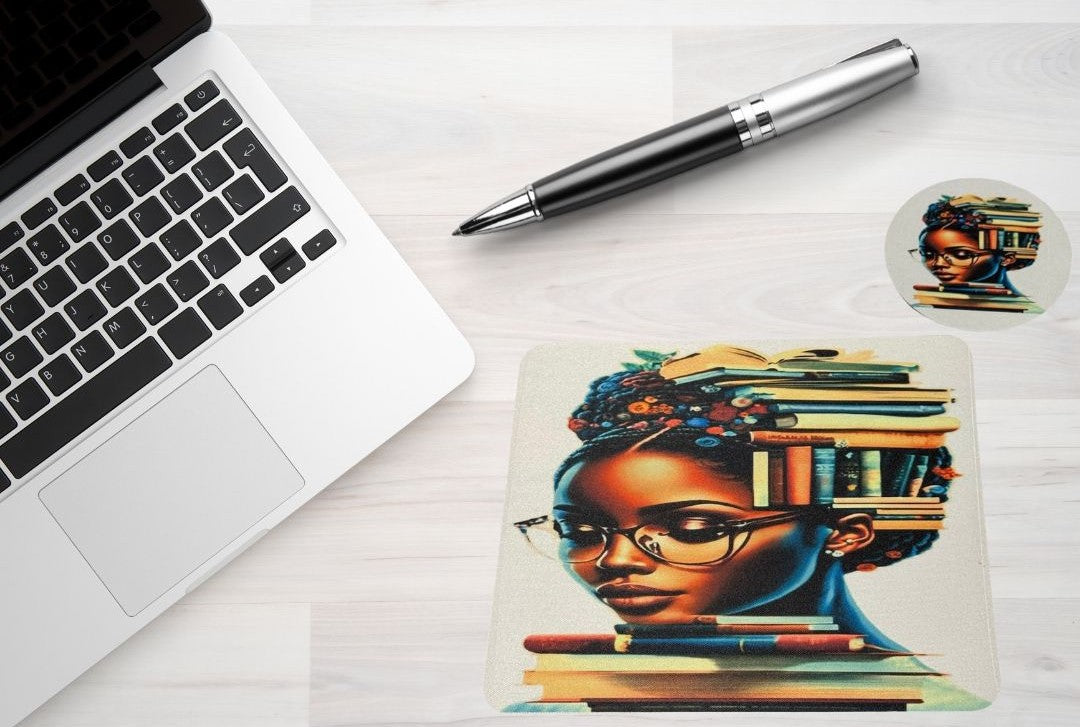 MOUSE PAD and COASTER SET