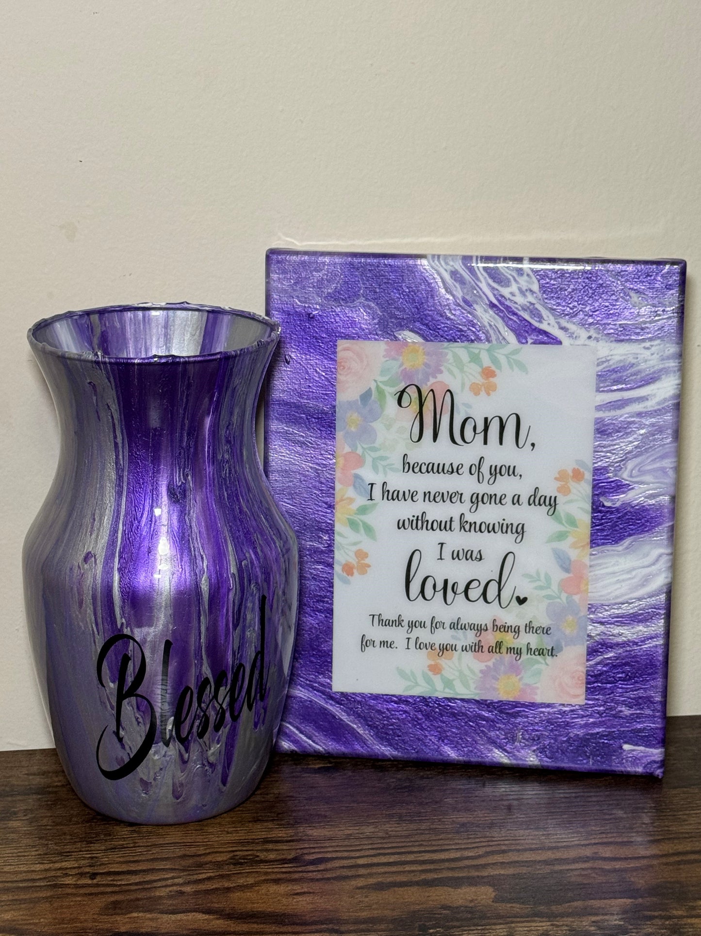 VASE and CANVAS SET